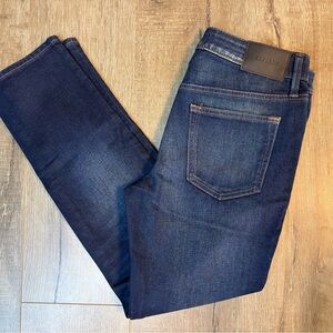 Express Men’s Slim Jeans - Dark Blue Denim